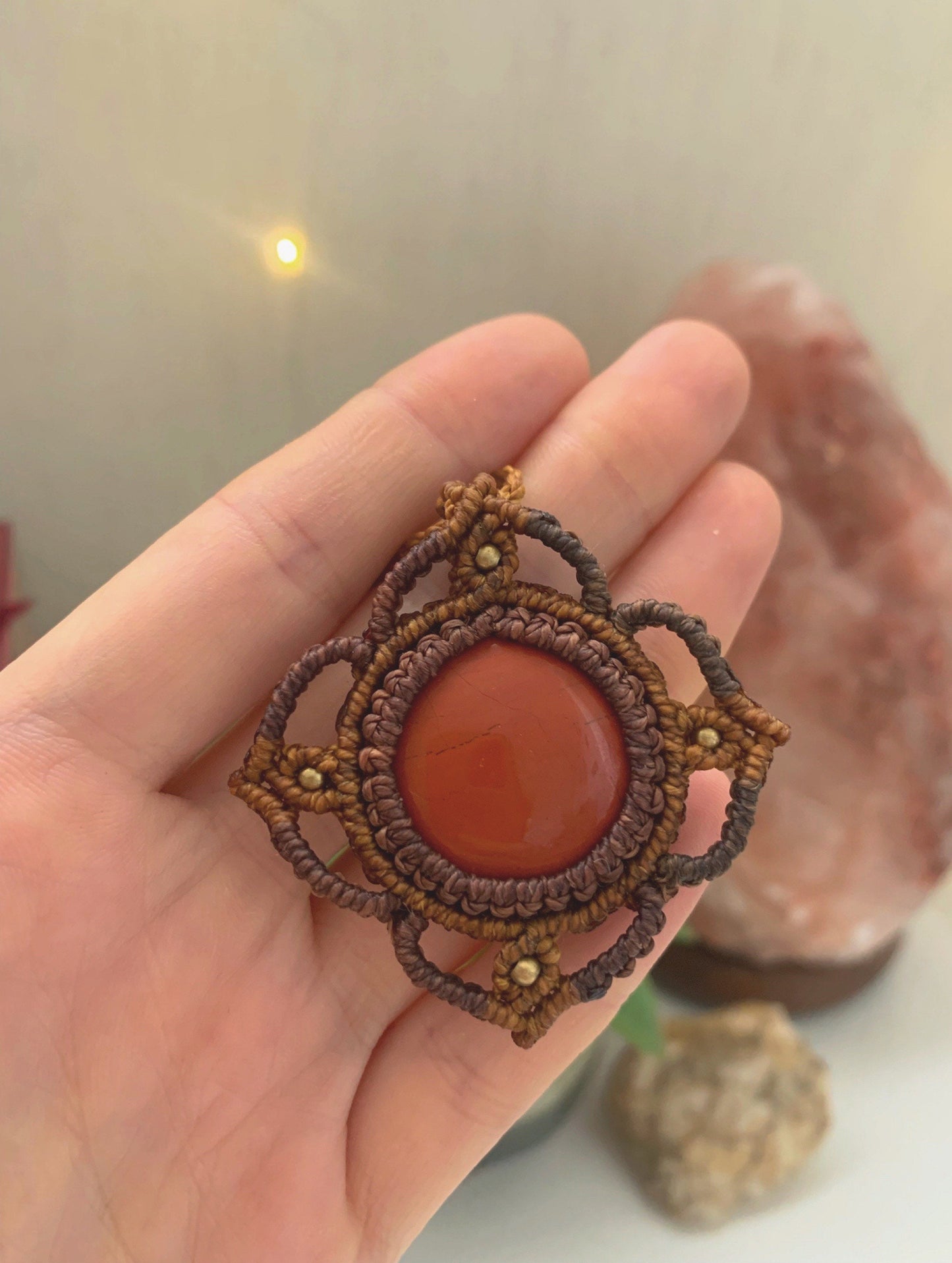 Root Chakra Red Jasper Necklace